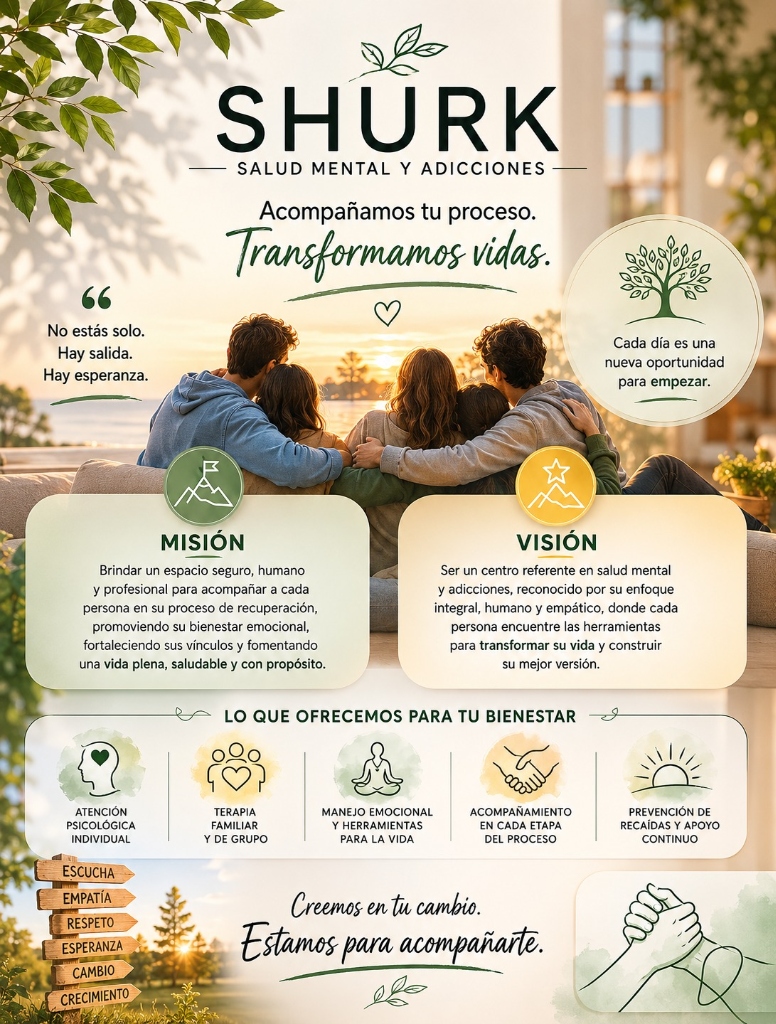 Folleto: Misión, visión e ideales de bienestar en Shurk