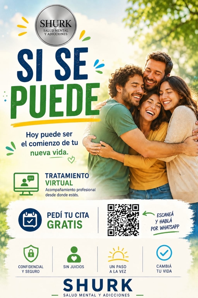 Folleto: SI SE PUEDE - Red de Apoyo y Tratamiento Virtual - SHURK