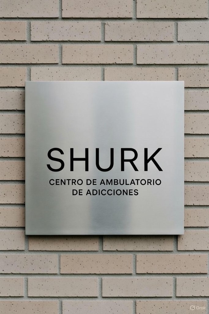 Placa oficial SHURK Centro de Salud Mental y Adicciones