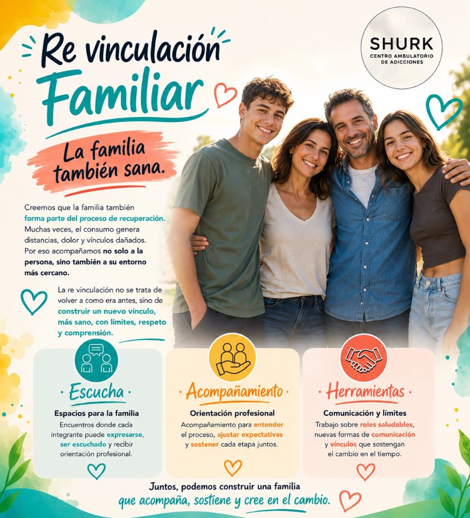Re vinculación familiar - SHURK Centro Ambulatorio